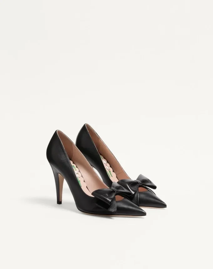 Pantofi Bowow din piele de capră 100 mm