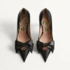 Pantofi Bowow din piele de capră 100 mm