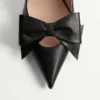 Pantofi Bowow din piele de capră 100 mm
