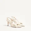 Pantofi cu baretă Bowow din piele de capră 85 mm Pantofi cu baretă Bowow din piele de capră 85 mm