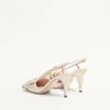 Pantofi cu baretă Bowow din piele de capră 85 mm Pantofi cu baretă Bowow din piele de capră 85 mm
