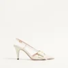 Pantofi cu baretă Bowow din piele de capră 85 mm Pantofi cu baretă Bowow din piele de capră 85 mm
