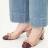 Pantofi cu baretă din piele de capră Valet Du Roi 60 mm Pantofi cu baretă din piele de capră Valet Du Roi 60 mm