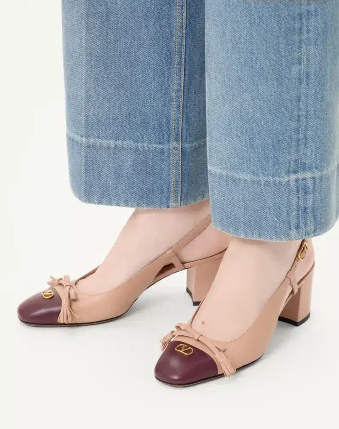 Pantofi cu baretă din piele de capră Valet Du Roi 60 mm Pantofi cu baretă din piele de capră Valet Du Roi 60 mm