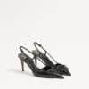 Pantofi cu baretă din piele de vițel Vlogo Signature 80 mm / 3,15 in.