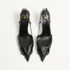 Pantofi cu baretă din piele de vițel Vlogo Signature 80 mm / 3,15 in.