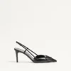 Pantofi cu baretă din piele de vițel Vlogo Signature 80 mm / 3,15 in.