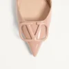 Pantofi cu baretă din piele lăcuită Vlogo Signature 40 mm / 1,6 in.