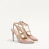 Pantofi cu baretă Rockstud 100 mm
