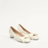 Pantofi cu toc Bowow din piele de capră 45 mm