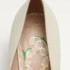 Pantofi cu toc Bowow din piele de capră 45 mm