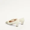 Pantofi cu toc Bowow din piele de capră 45 mm