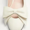 Pantofi cu toc Bowow din piele de capră 45 mm