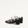 Pantofi cu toc Mary Jane Nellcôte din piele crustată 30 mm Pantofi cu toc Mary Jane Nellcôte din piele crustată 30 mm