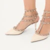 Pantofi cu toc înalt Rockstud Caged 65 mm Pantofi cu toc înalt Rockstud Caged 65 mm