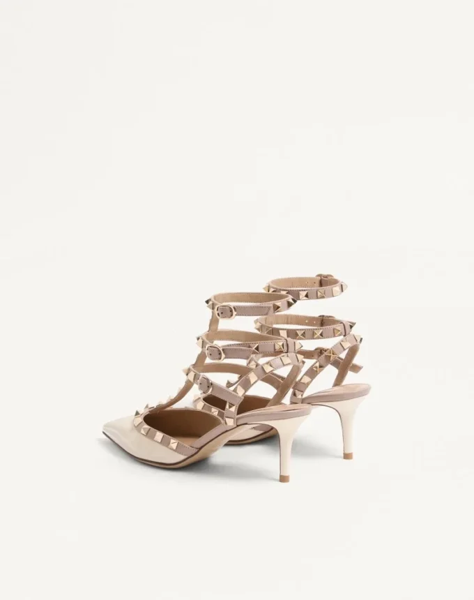 Pantofi cu toc înalt Rockstud Caged 65 mm Pantofi cu toc înalt Rockstud Caged 65 mm