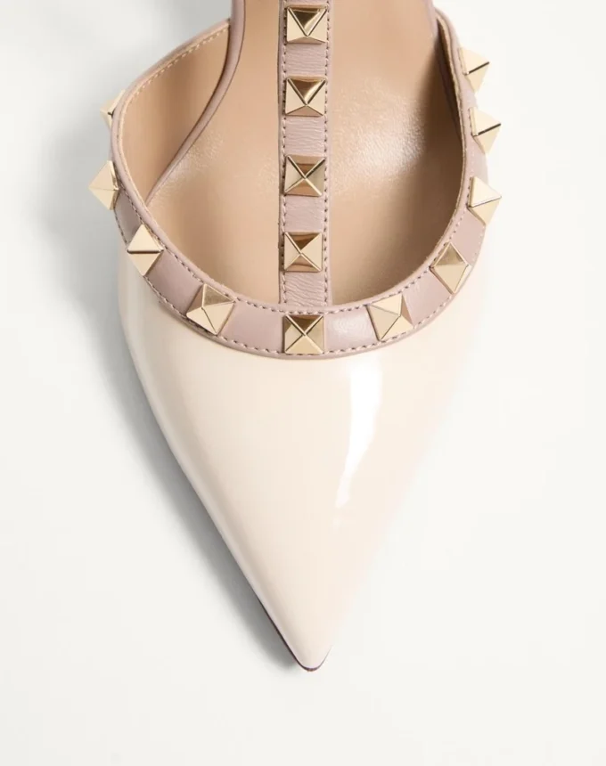 Pantofi cu toc înalt Rockstud Caged 65 mm Pantofi cu toc înalt Rockstud Caged 65 mm
