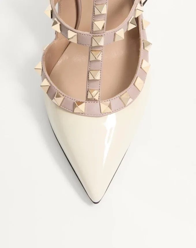 Pantofi cu toc înalt Rockstud Caged Pump 100 mm Pantofi cu toc înalt Rockstud Caged Pump 100 mm