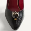 Pantofi cu toc Panthea din piele de capră 105 mm Pantofi cu toc Panthea din piele de capră 105 mm