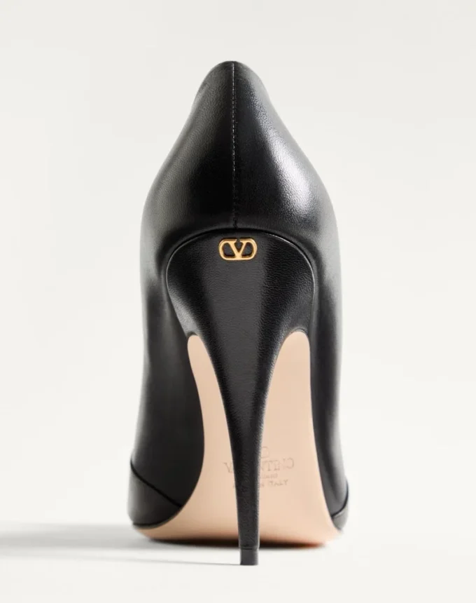 Pantofi cu toc Panthea din piele de capră 105 mm Pantofi cu toc Panthea din piele de capră 105 mm