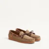 Pantofi de barcă din piele crocantă Palm Avenue