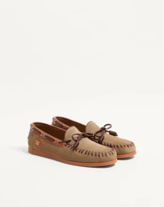 Pantofi de barcă din piele crocantă Palm Avenue