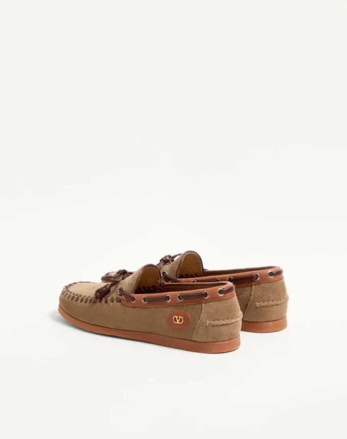 Pantofi de barcă din piele crocantă Palm Avenue