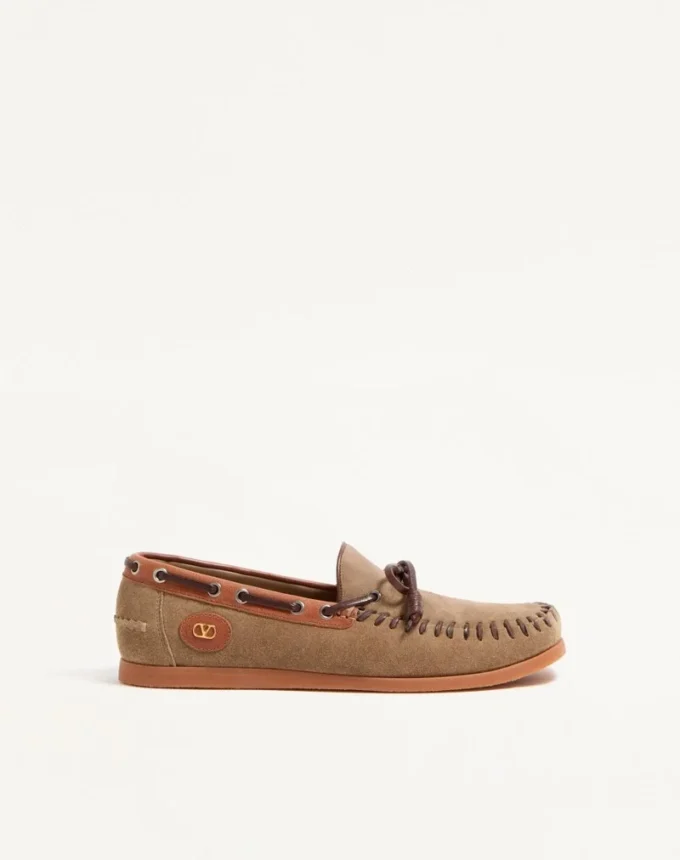 Pantofi de barcă din piele crocantă Palm Avenue