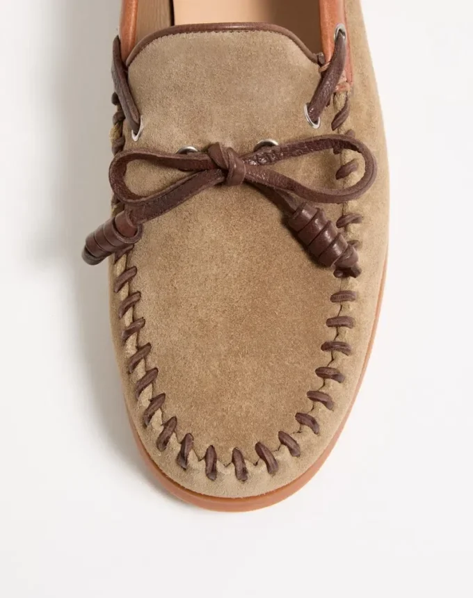 Pantofi de barcă din piele crocantă Palm Avenue