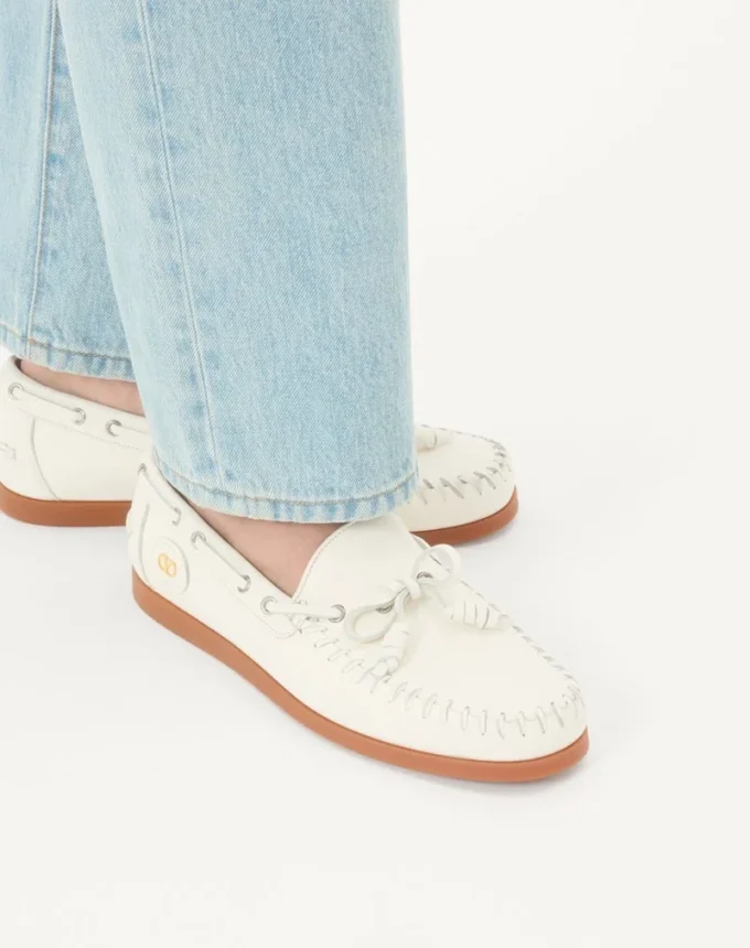 Pantofi de barcă din piele de bivol Palm Avenue