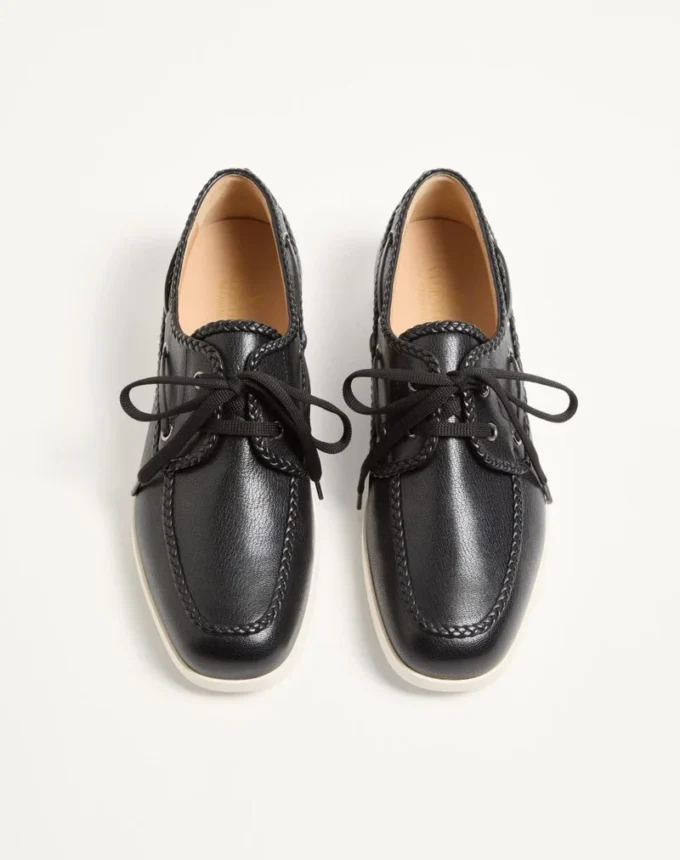 Pantofi de barcă din piele de capră Palm Avenue