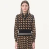 Petit Charles Gilet din lână jacquard Petit Charles Gilet din lână jacquard