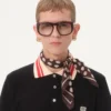 Polo din bumbac piqué cu patch Vlogo