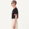 Polo din bumbac piqué cu patch Vlogo