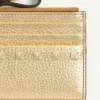Portcard Rockstud din piele de vițel laminată cu fermoar Portcard Rockstud din piele de vițel laminată cu fermoar