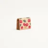 Portofel Vlogo Signature Cherryfic din rafia jacquard