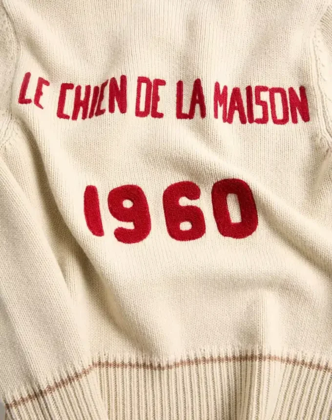 Pulover brodat Le Chien De La Maison Pulover brodat Le Chien De La Maison