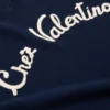 Pulover din lână cu guler rotund și broderie Chez Valentino Pulover din lână cu guler rotund și broderie Chez Valentino