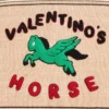 Pulover Valentino din lână și bumbac cu patch Valentino Horse