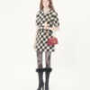 Rochie Damier Tweed Rochie Damier Tweed