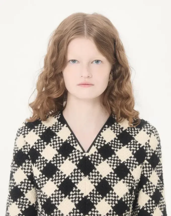 Rochie Damier Tweed Rochie Damier Tweed