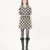 Rochie Damier Tweed Rochie Damier Tweed