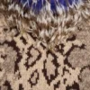 Rochie din cașmir cu imprimeu animalier și pene Rochie din cașmir cu imprimeu animalier și pene