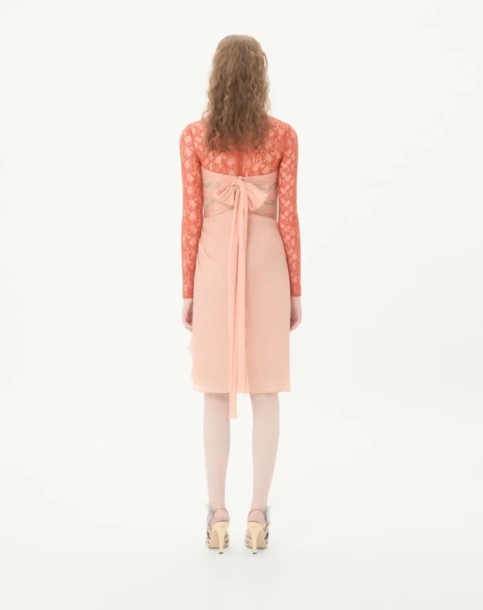 Rochie din șifon creponat Rochie din șifon creponat