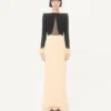 Rochie lungă Cady Couture cu pene Rochie lungă Cady Couture cu pene