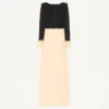 Rochie lungă Cady Couture cu pene Rochie lungă Cady Couture cu pene
