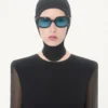 Rochie lungă din catifea Sablé Rochie lungă din catifea Sablé