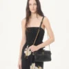 Rochie lungă din crep de Chine jacquard Apres L’Hiver Lilium Rochie lungă din crep de Chine jacquard Apres L’Hiver Lilium