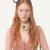 Rochie lungă din georgette deschisă Rochie lungă din georgette deschisă