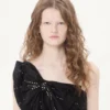 ROCHIE LUNGĂ DIN GEORGETTE UȘOARĂ BRODATĂ ROCHIE LUNGĂ DIN GEORGETTE UȘOARĂ BRODATĂ